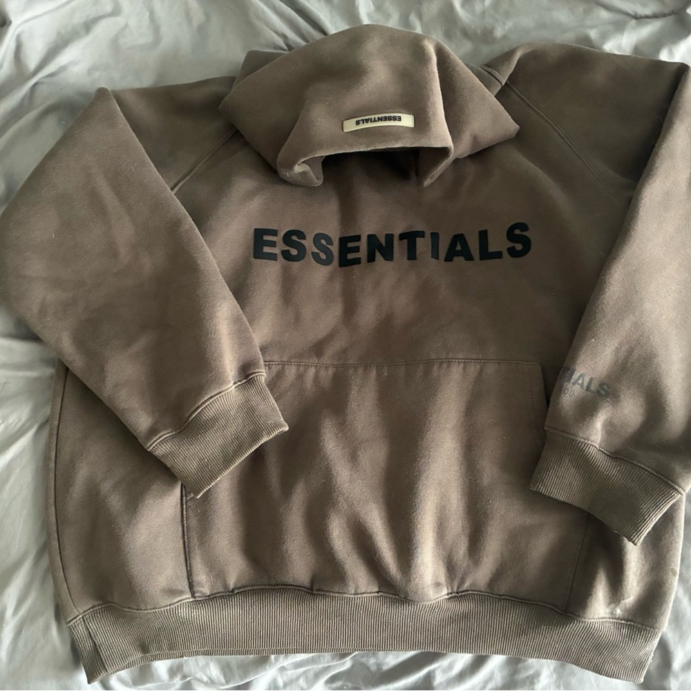 FREEBIES WITH EVERY ORDER !!

ESSENTIALS Men's Taupe/Brown HOODIE